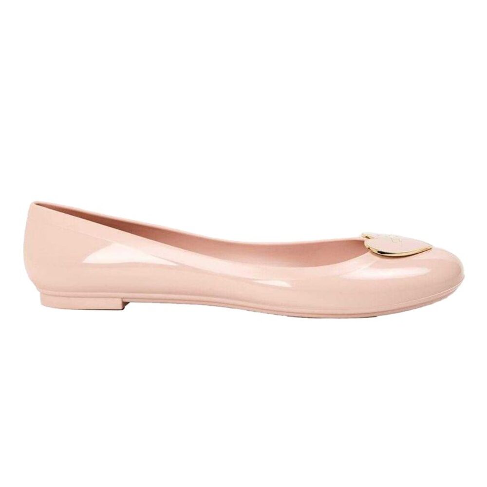 Love Moschino Womens/Ladies Ballet Flats / Blush/Gold